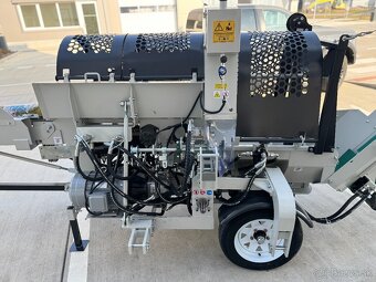 Kombinovaný elektro + za traktor štiepací poloautomat dreva - 11