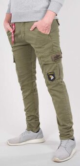 ALPHA INDUSTRIES nohavice Petrol Patch Pant - olivové. - 11