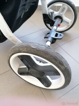 Kočík Kunert Libero (3 v1) šedo-sivý + isofix do auta - 11