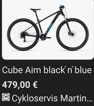 CUBE AIM, kolesá 26", rám 18" - 11