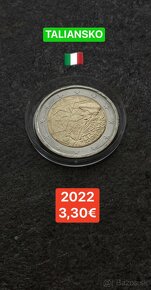 Euromince - pamätné dvojeurové mince Taliansko - 11