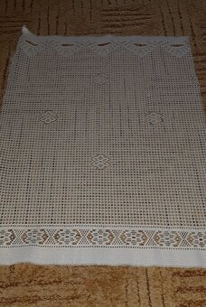 Záclony – biele, vzorované, mix - 11