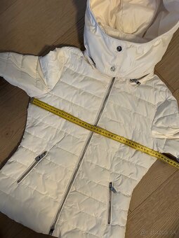 Armani Jeans bunda biela IT38 naša 34 , XS - 11