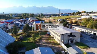 2-podlažná hala s pozemkom 2795 m2 a potenciálom rozvoja v P - 11