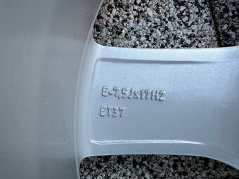 Hliníkové disky orig. Audi 5x112 R17 + Zimné pneumatiky - 11