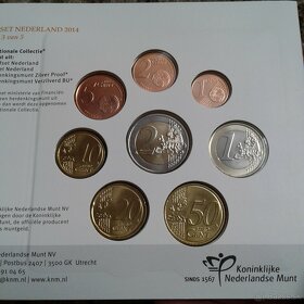 Euromince sada Holandsko 2012 - 2016 - 11