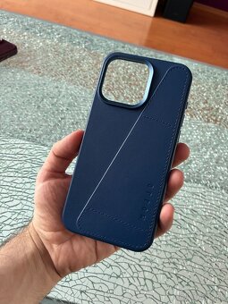 Mujjo Wallet case fullgrain leather iPhone 15 Pro Max - 11