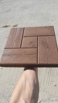 Betónové dlažby imitácia dreva 30x30x3 - 11