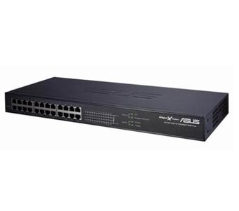 Switch ASUS GX-1024X 24 portový, 100 Mbit, fast ethernet - 11