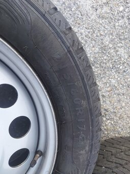 5x108R17 disky TOYOTA-OPEL-FIAT-215/60R17 C letné pneu - 11