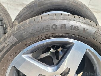 5X112 R18 MERCEDES BENZ + LETNE PNEU 235/50 R18 - 11