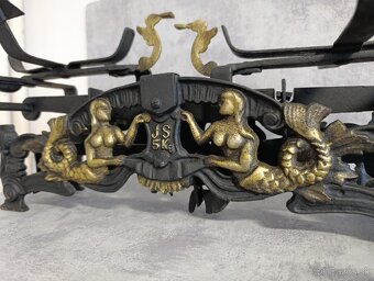 93let staré figurální litinové váhy Sirény E.S ROK 1932 - 11