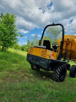 3t sklápač TEREX OBRÓT+ 4X4+KIPER - Dovoz z Nórska - Perfekt - 11