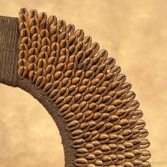 Tolai kmeňové nákrčníky z nassa mušlí - Papua Nová Guinea - 11