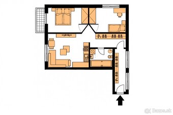 3 izbový byt v novostavbe Vojka nad Dunajom - 11
