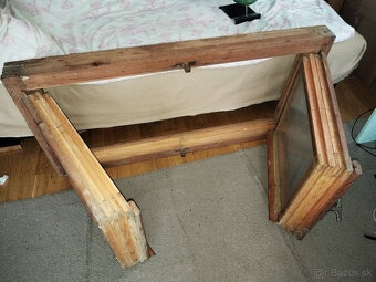 drevené okno pivnica - 11