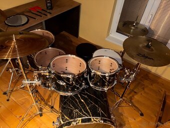 Predám biciu súparvu “Pearl Export Black & Gold Marble” - 11