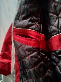 Pánska červená páperová vetrovka, XL/XXL - 11