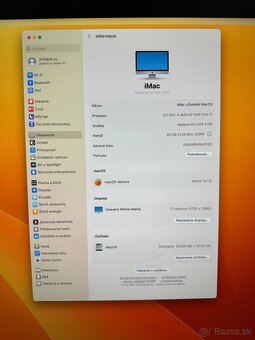 Apple iMac 27” Retina 5k 2017 / i7 / 40GB RAM / Radeon - 11