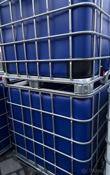 Čierna IBC NADOBA NADRZ 1000l Kontajner,plastovà nadrz - 11