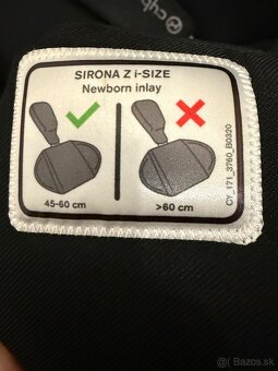 Autosedačka Cybex Sirona Z i-size Plus Platinum - 11