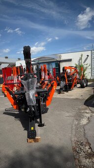 Vyvažací vlek,vývozka MTM 10T s HR Hydraulickou rukou 6.6m - 11