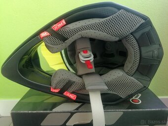 Nová MX prilba Suomy Alpha Pixel carbon/kevlar - 11