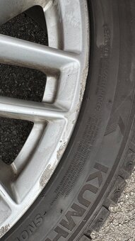 5x112 r18 + zánovné zimné pneu KUMHO - 11