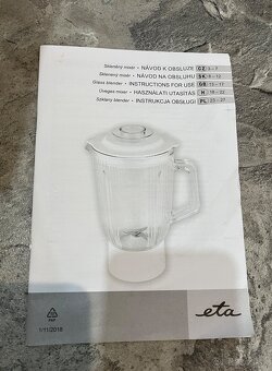 Prísl. k robotom - sklenený mixér ETA 0023 99001 - 11