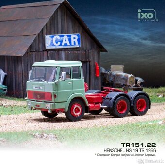 Modely evropských kamionů 1:43 IXO - 11