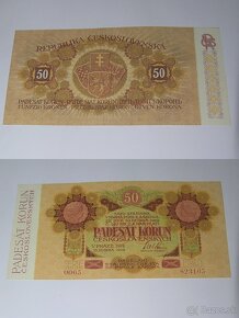 Kopie vzácných 1 republikových bankovek - Mucha - 11