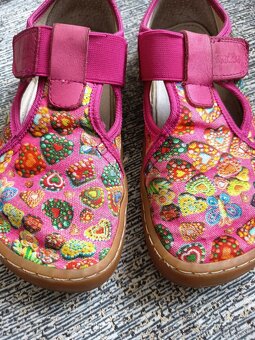 Froddo barefoot tenisky fuchsia Canvas T, velk.28 - 11
