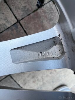 Orig. hliníkové disky Nissan R17, 5x114,3 - 11