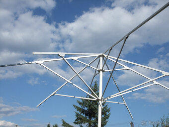 Záhradný slnečník 3,5 x 3,5m - 11