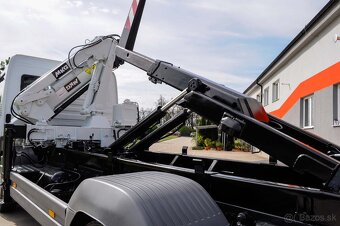MERCEDES ATEGO1224 HÁKOVÝ NOSIČ KONTAJNEROV HYDRAULICKÁ RUKA - 11