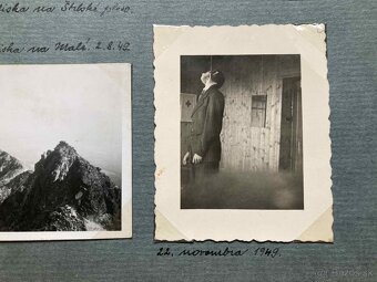 Unikátny fotoalbum Tatry 1948 - 11