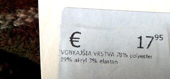 Teplé tielko/vesta/tričko zn. Zara, v. S - 11