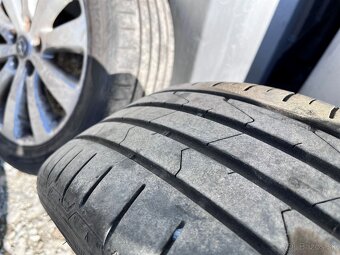 Alu disky sada R17 5x105, letné pneu 215/50 Opel Astra J - 11