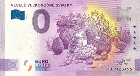 0 euro / 0 € souvenir bankovky ročníkové čísla - 11