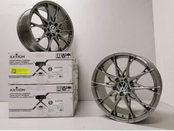 Škoda, Vw alu disky 8,5J R19 5x112 ET35 Axxion 1227 - 11
