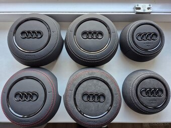 KRYT OBAL PUZDRO AIRBAGU AUDI EXCLUSIVE NA VOLANT - 11