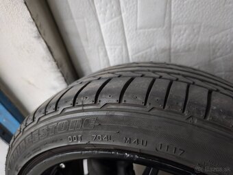 Alu disky 4x100 r17 letné pneumatiky 205/45 r17 7mm - 11