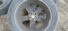 Elektrony Borbet S R17 5x108 s letnými pneu - 11