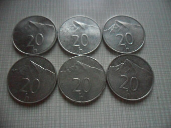 Mince - ČSFR + Slovensko ( r ô z n e ) - 11