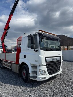 DAF CF 460,valnik s hydraulickou rukou FASSI 235-8, EURO 6 - 11