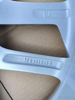 5x112 r17 ET49 x 7J elektróny originál SEAT + VW, ŠKODA - 11