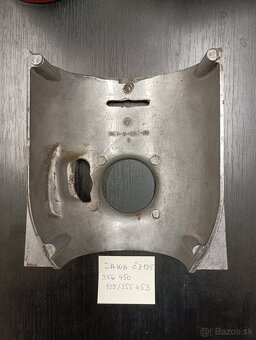 Nádrž S11 a kryty karburátorov Jawa ČZ - 11