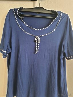 dámske letné šaty a tričká vel. 44-46 - 11