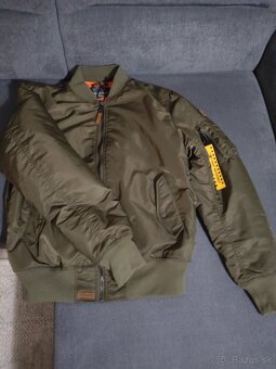 Predám bundu bomber TOP GUN - 11