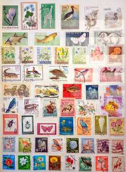 Predám poštové známky fauna ,flóra 596 ks - 11